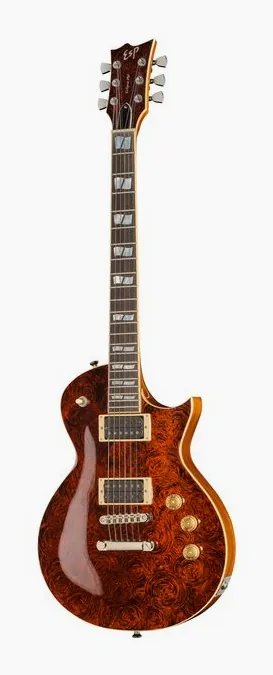 ESP Eclipse SC SD CH RED RMB sfotografowana frontalnie