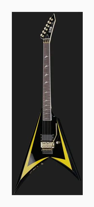 ESP LTD Alexi Laiho Arrowhead, główka z kluczami i logo