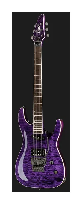ESP LTD ALR-II QM STP Andy Laroque, prog zerowy i pierwsze pozycje na gryfie