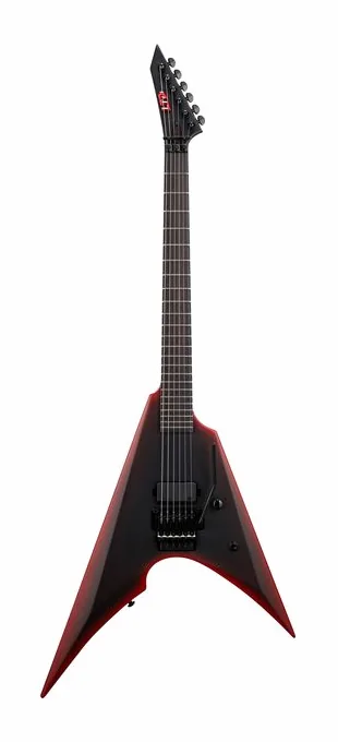 ESP LTD Arrow Black Metal II widziana od przodu