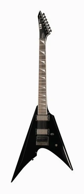 ESP LTD Arrow-1007B Evertune Black sfotografowana frontalnie