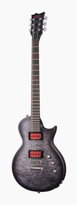 ESP LTD BB-600 Baritone Signature ujęta od przodu na neutralnym tle