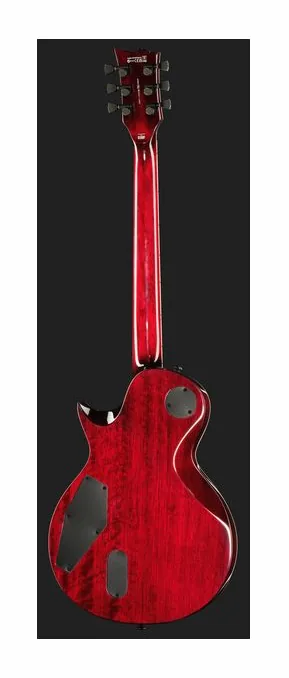 ESP LTD EC-1000 QM Black Cherry FL, prog zerowy i pierwsze pozycje na gryfie