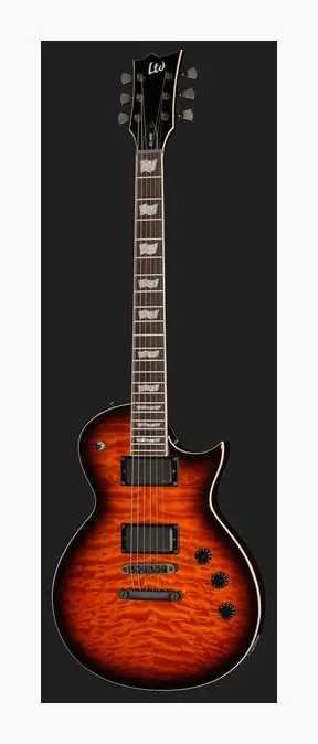 ESP LTD EC-400 QM VB, przetworniki i gałki regulacji
