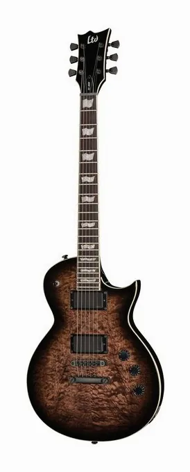 ESP LTD EC-400 QM STBSB widziana od przodu