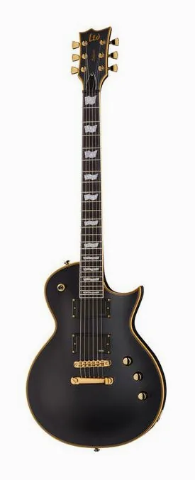 ESP LTD EC-1000 Vintage Black widziana od przodu