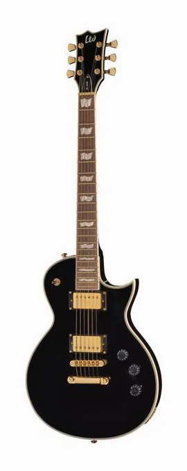ESP LTD EC-256 BLK ujęta od przodu na neutralnym tle