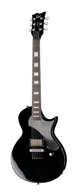 ESP LTD EC-01 FT Black sfotografowana frontalnie
