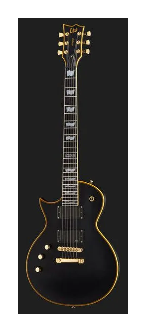 ESP LTD EC1000 Vintage BK EMG LH, gryf i podstrunnica z boku