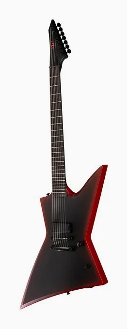 ESP LTD EXL-7B Black Metal II, przełącznik przetworników i gniazdo wyjściowe