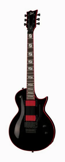 ESP LTD GH 600 BLK z bliska od przodu