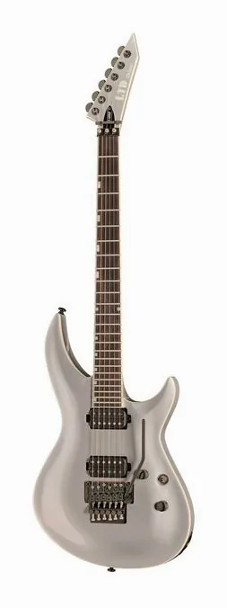 ESP LTD H3-1000FR Metallic Silver widziana od przodu