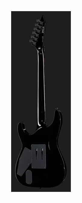 ESP LTD KH-202 BLK Kirk Hammett sfotografowana frontalnie