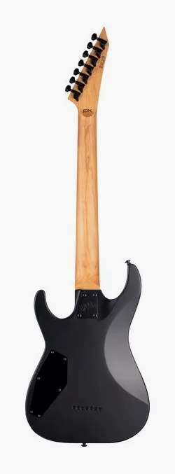 ESP LTD M-207B DX Crimson Satin, gryf i podstrunnica z boku