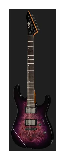 ESP LTD M-200DX NT PB, przetworniki i gałki regulacji