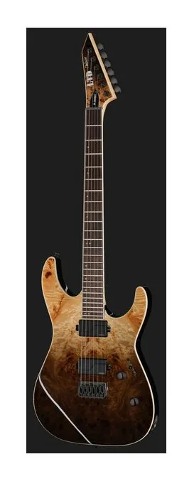 ESP LTD M-1000HT BP Black Fade, prog zerowy i pierwsze pozycje na gryfie