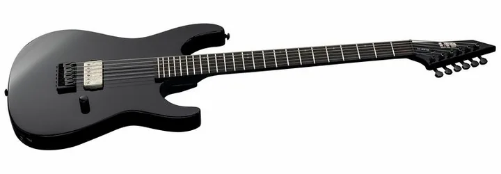 ESP LTD M-201 Baritone HT BK, profil boczny korpusu
