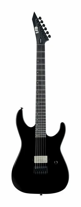 ESP LTD M-201 Baritone HT BK z bliska od przodu