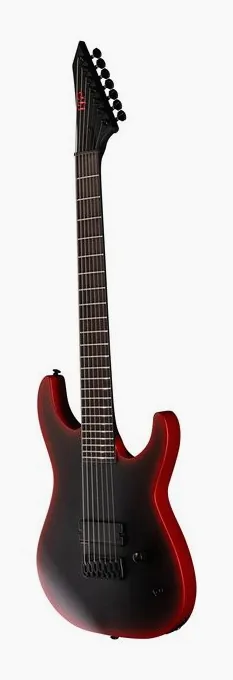 ESP LTD M-7B HT Black Metal II, przetworniki i gałki regulacji