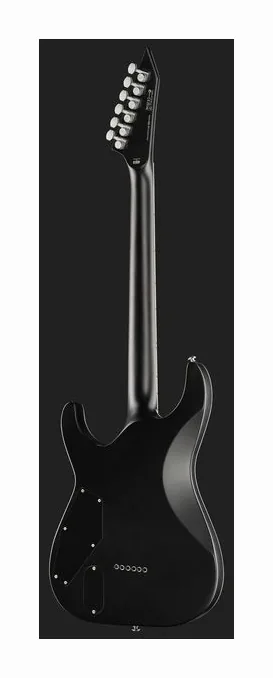 ESP LTD MH-10 Black, prog zerowy i pierwsze pozycje na gryfie