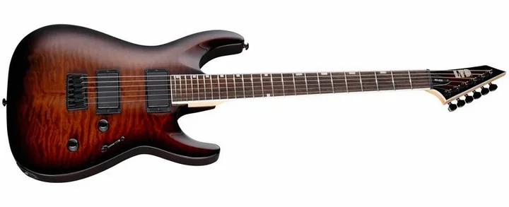 ESP LTD MH-1000NT GS, prog zerowy i pierwsze pozycje na gryfie
