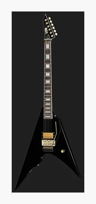 ESP LTD MSV-1 BLK Mike Schleibaum, korpus i lakier z bliska