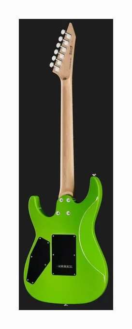 ESP LTD MT-130 Neon Green, przełącznik przetworników i gniazdo wyjściowe
