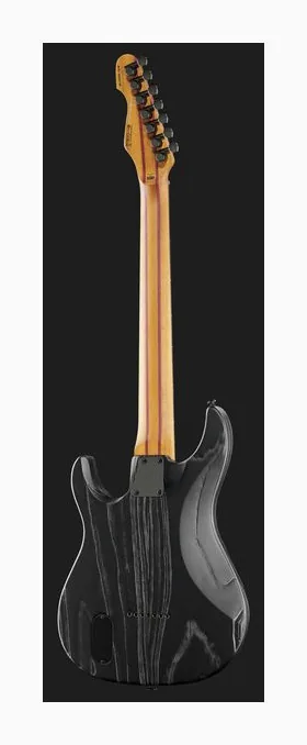 ESP LTD SN-1007 Baritone HT BK Bl, linie korpusu z góry