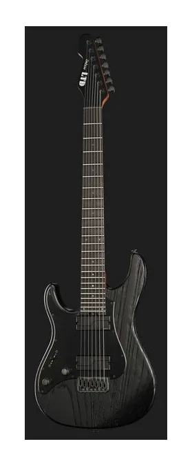 ESP LTD SN-1007 Baritone HT BK Bl z bliska od przodu