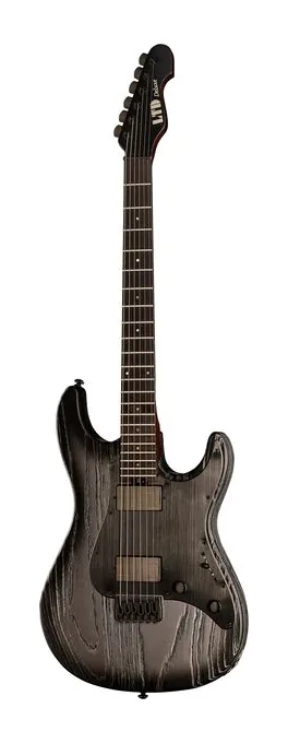 ESP LTD SN-1000 HT Silver Blast z bliska od przodu