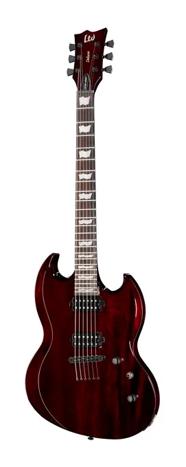 ESP LTD Viper-1000 Black Cherry widziana od przodu