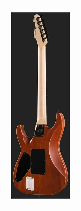 ESP M-III FR QM FSH BH Tiger Eye, przetworniki i gałki regulacji