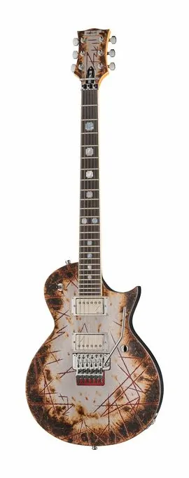 ESP RZK-II Richard Z Kruspe Burnt widziana od przodu