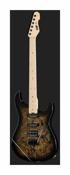 ESP Snapper CTM Poplar Burl NBB, profil boczny korpusu