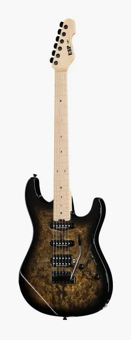 ESP Snapper CTM Poplar Burl NBB sfotografowana frontalnie