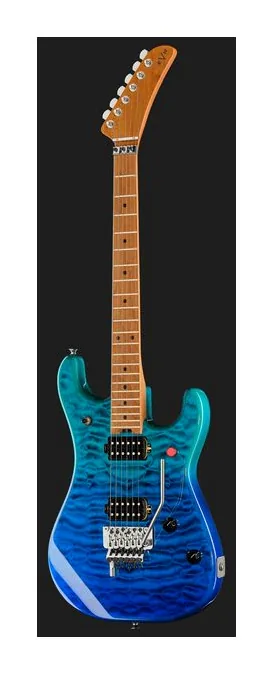 Evh 5150 DX Baked Maple PCDR, korpus i lakier z bliska