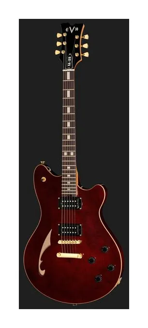 Evh SA126 Standard Wine Red, gryf i podstrunnica z boku