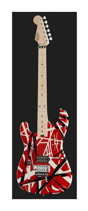Evh Striped LH RBWS, linie korpusu z góry
