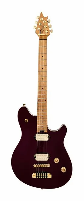 Evh Wolfgang Special T.O.M OXB ujęta od przodu na neutralnym tle