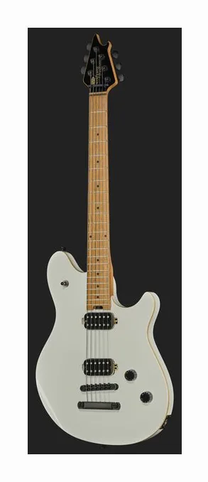 Evh Wolfgang Std T.O.M Cream White, przełącznik przetworników i gniazdo wyjściowe