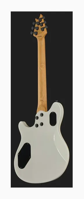 Evh Wolfgang Std T.O.M Cream White, linie korpusu z góry