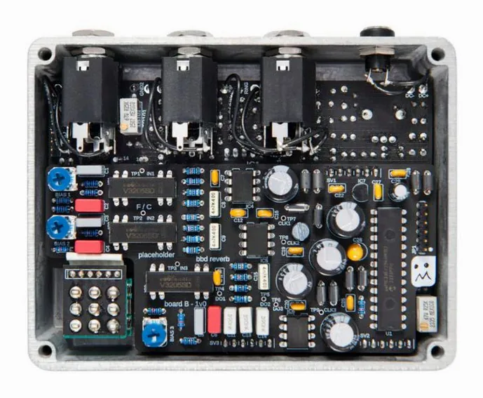 Fairfield Circuitry Placeholder Analog Reverb, grafika panelu górnego