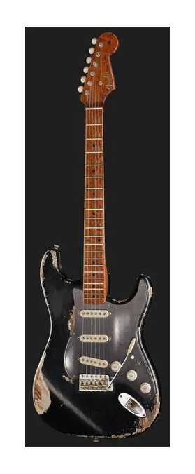 Fender 50s Strat SFGo2CS Relic MBJS sfotografowana frontalnie
