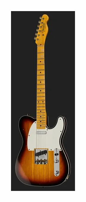 Fender 50s Tele Custom C3CS Relic, przetworniki i gałki regulacji