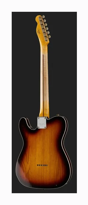 Fender 50s Tele Custom C3CS Relic, mostek i klucze strojcze