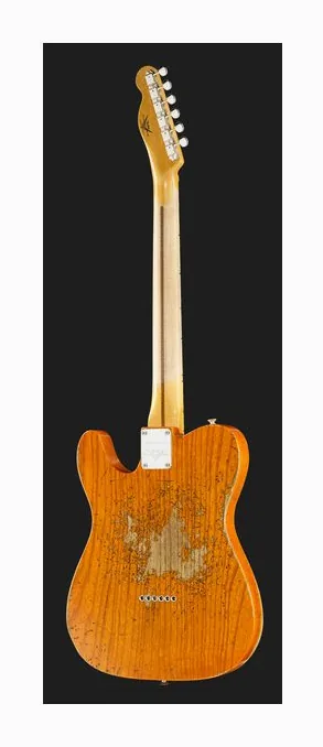 Fender 50s Thinline Tele SOT HR, korpus i lakier z bliska