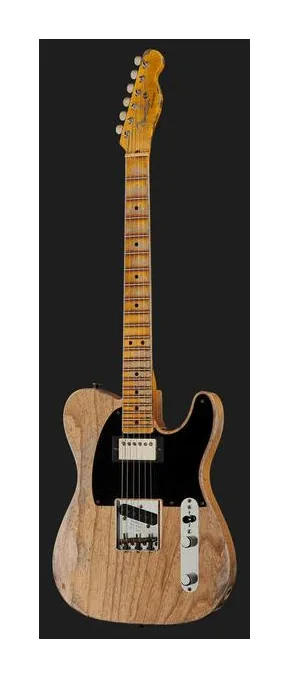 Fender 51 Tele HS AN Super Hvy Relic, prog zerowy i pierwsze pozycje na gryfie