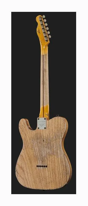 Fender 51 Tele HS AN Super Hvy Relic, mostek i klucze strojcze