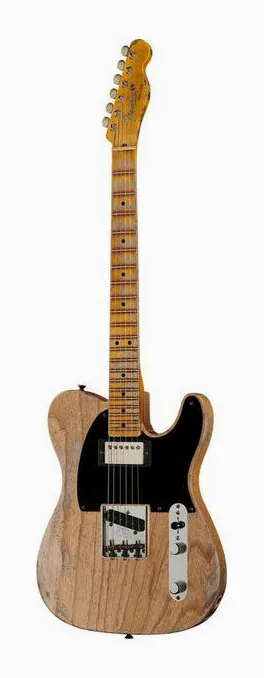 Fender 51 Tele HS AN Super Hvy Relic widziana od przodu