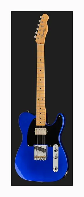 Fender 52 Tele Black Relic LH, prog zerowy i pierwsze pozycje na gryfie